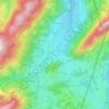 Topografische Karte Unterjoch, Höhe, Relief