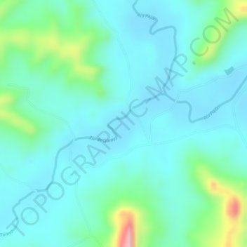 Topografische Karte Río Panchal, Höhe, Relief