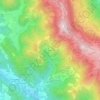 Topografische Karte Sogno, Höhe, Relief