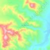 Topografische Karte Azib n' Ait Hassine, Höhe, Relief