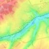 Topografische Karte Les Vautioux, Höhe, Relief