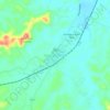 Topografische Karte Air Kuning Selatan, Höhe, Relief