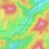 Topografische Karte Welschen Ennest, Höhe, Relief