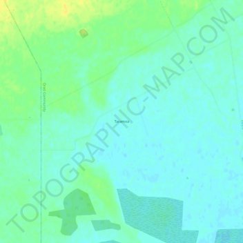 Topografische Karte Taramoa, Höhe, Relief