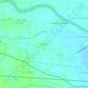 Topografische Karte Manalur, Höhe, Relief