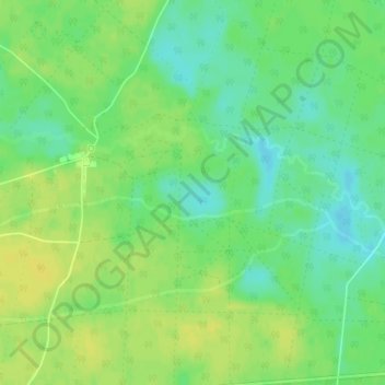Topografische Karte Forêt de Haguenau, Höhe, Relief