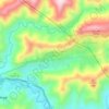 Topografische Karte Jabillal, Höhe, Relief