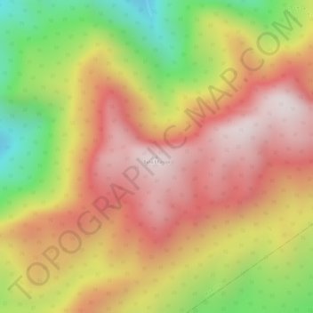 Topografische Karte Barail Range, Höhe, Relief