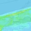 Topografische Karte Midsland aan Zee, Höhe, Relief
