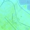 Topografische Karte Port Headland Weather Radar, Höhe, Relief