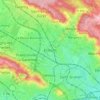 Topografische Karte Ermont, Höhe, Relief