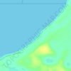 Topografische Karte Nanga Bay WA, Höhe, Relief