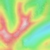 Topografische Karte Grisedale Pike, Höhe, Relief