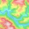 Topografische Karte Crays, Höhe, Relief