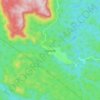 Topografische Karte Iboundji, Höhe, Relief