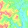 Topografische Karte Malapad na Parang, Höhe, Relief