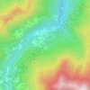 Topografische Karte Masanti di Sopra, Höhe, Relief
