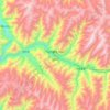 Topografische Karte Barkam, Höhe, Relief