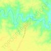 Topografische Karte Derapur, Höhe, Relief