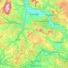 Topografische Karte Ringgau, Höhe, Relief