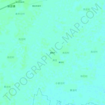 Topografische Karte 满西村, Höhe, Relief