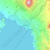 Topografische Karte Goma, Höhe, Relief