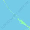 Topografische Karte Normans Pond Cay, Höhe, Relief