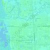 Topografische Karte Bonita Heights Mobile Home Park, Höhe, Relief