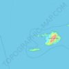 Topografische Karte Pulau Surunggading, Höhe, Relief