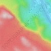 Topografische Karte ชั้นที่๗ "ภูผาเอราวัณ", Höhe, Relief