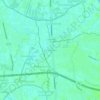 Topografische Karte บ้านหนองบัว, Höhe, Relief
