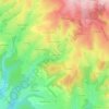 Topografische Karte La Ranche, Höhe, Relief