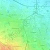 Topografische Karte Spagnuolo, Höhe, Relief