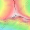 Topografische Karte 洛子峰 ལྷོ་རྩེ ल्होत्से, Höhe, Relief