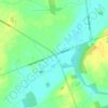 Topografische Karte Elginfield, Höhe, Relief