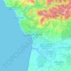 Topografische Karte Agadir ⴰⴳⴰⴷⵉⵔ أگادیر, Höhe, Relief