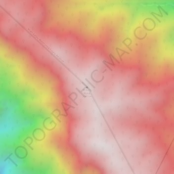 Topografische Karte Mount Busa, Höhe, Relief