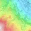 Topografische Karte La Gottettaz, Höhe, Relief