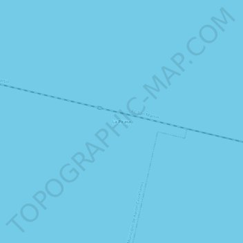 Topografische Karte La Picasa, Höhe, Relief