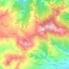 Topografische Karte Ca' Bertacchi, Höhe, Relief