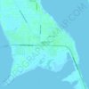 Topografische Karte Big Pine Key, Höhe, Relief