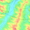 Topografische Karte Aux Matalines, Höhe, Relief