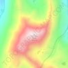 Topografische Karte La Plata Peak, Höhe, Relief