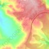 Topografische Karte Krimda قريمدة, Höhe, Relief