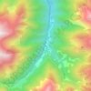 Topografische Karte Salau, Höhe, Relief