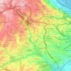 Topografische Karte Tixeraïne, Höhe, Relief