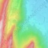 Topografische Karte Saury, Höhe, Relief