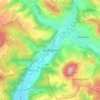 Topografische Karte Großtöpfer, Höhe, Relief