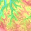 Topografische Karte Le Carriol, Höhe, Relief