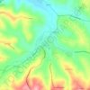 Topografische Karte Bastardo, Höhe, Relief